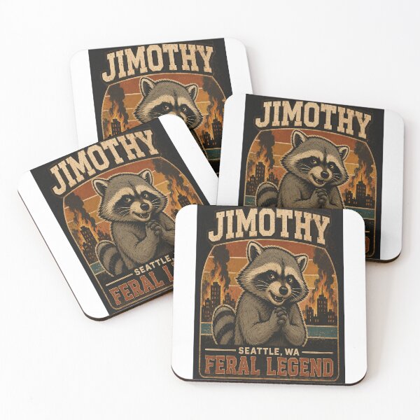 Item preview,  Jimothy Raccoon Funny Animal Meme  designed and sold by oganespegenh.