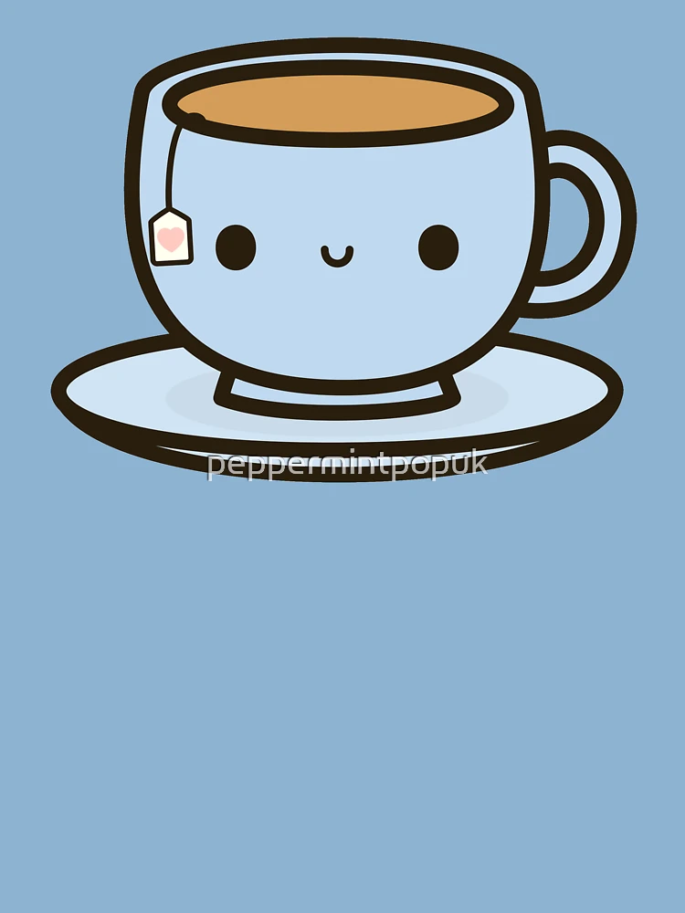 Cute cup of tea by peppermintpopuk