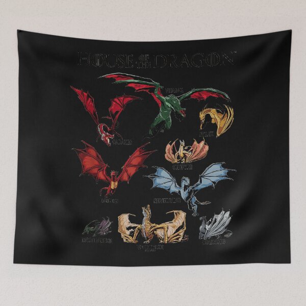 Item preview, House Of Dragon All Dragons Fantasy Show Fan designed and sold by MOnnroyu.