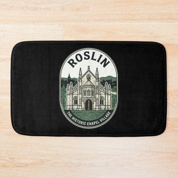 Item preview, Roslin Scotland Rosslyn Chapel Vintage Travel Emblem designed and sold by k3rstman1.