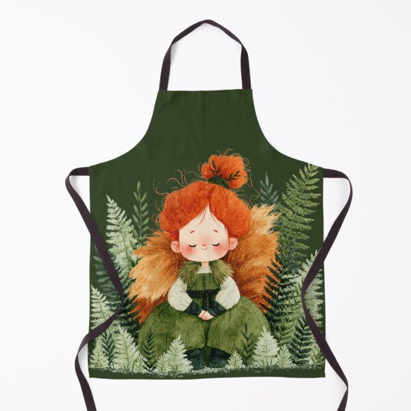 Item preview, Cute Baby Huldra Scandinavian Folklore Wall Art designed and sold by Artmugic.