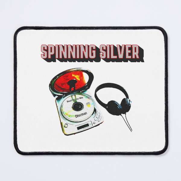 Item preview, CD Player Spinning Silver designed and sold by FreakNRetro.