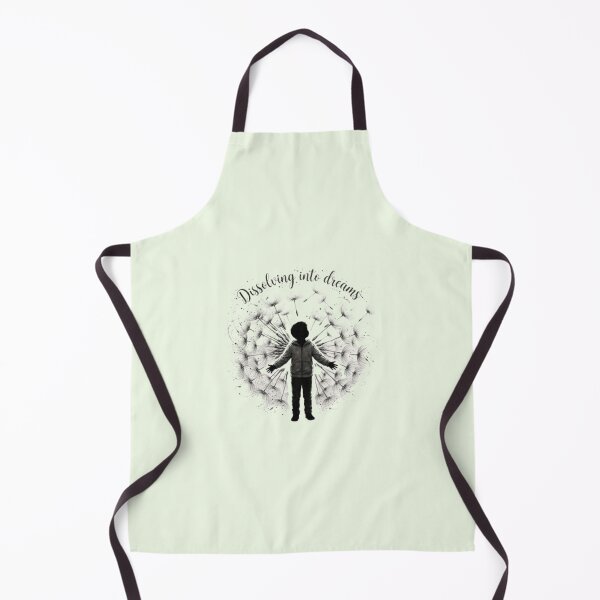 Item preview, Dissolving into Dreams – Surreal Dandelion Child Silhouette Ink Art designed and sold by Nakrisa.