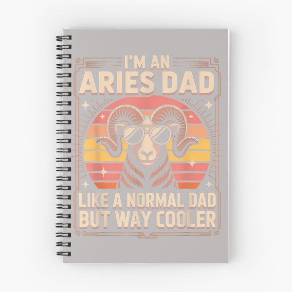 Item preview, I'm an Aries Dad Like A Normal Dad But Way Cooler designed and sold by ArleneRowe.