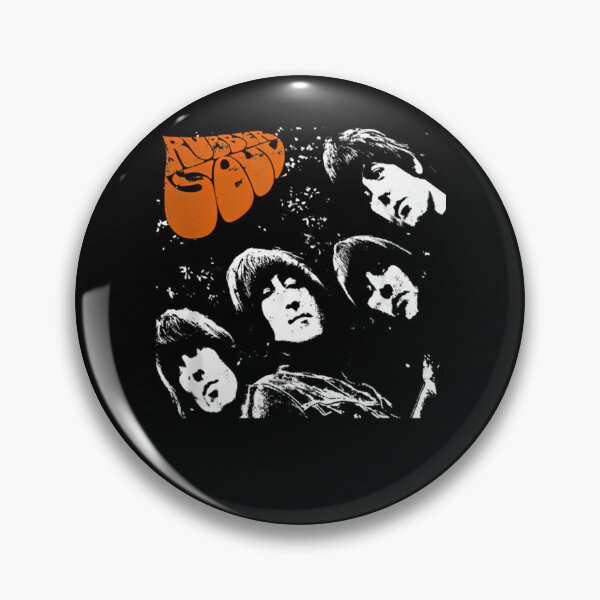 Item preview, Rubber Soul Orange Psychedelic Typography Music designed and sold by Aviator-store.