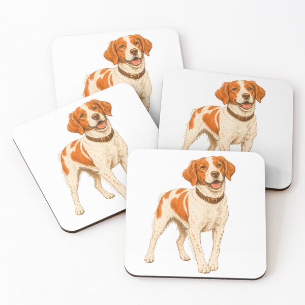 Item preview, Spaniel in spring meadow designed and sold by Daily Quirk.