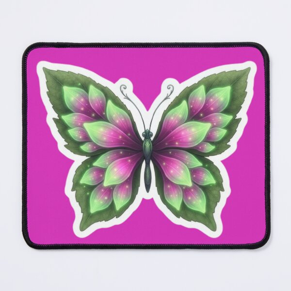 Item preview, Enchanted Botanical Leaf Butterfly Art designed and sold by Azurart2.