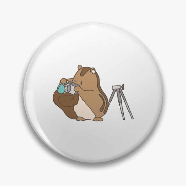 Item preview, Ciapo Photographer Cute Chipmunk Vintage Camera Art designed and sold by Jessartsao.