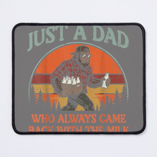 Item preview, Dad Who Came Back with Milk Sasquatch Fathers Day Bigfoot designed and sold by KristineLi.