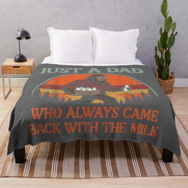 Item preview, Dad Who Came Back with Milk Sasquatch Fathers Day Bigfoot designed and sold by KristineLi.
