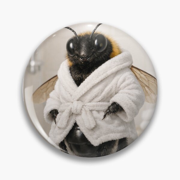 Item preview, Cozy Bathrobe Carpenter Bee designed and sold by Sillytoe.
