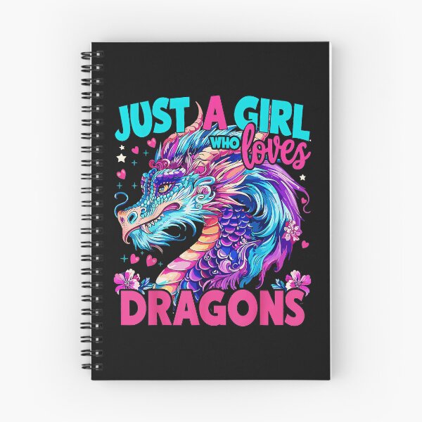 Item preview, Just A Girl Who Loves Dragons Fantasy Mythical Creature designed and sold by MOnnroyu.