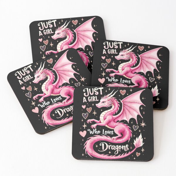 Item preview, Just A Girl Who Loves Dragons Fantasy Lover Mythical Creature Fan designed and sold by MOnnroyu.