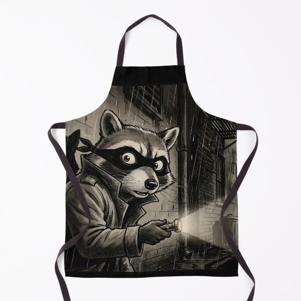 Item preview, Master Of The Night Noir Raccoon designed and sold by SillyPawsStudio.