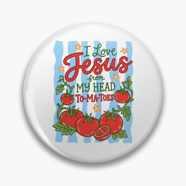 Item preview, I Love Jesus From My Head Tomatoes designed and sold by ElizabethMorri2.