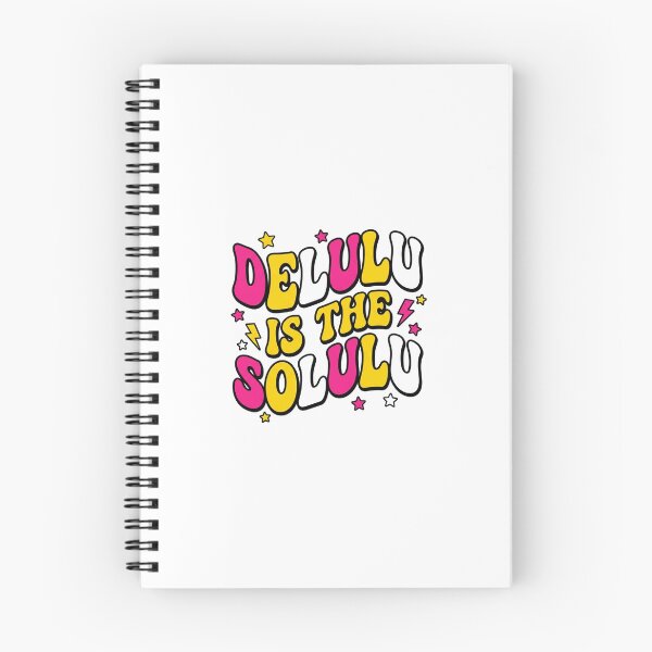 Item preview, Delulu Is The S Retro Quote designed and sold by tushartanvir.