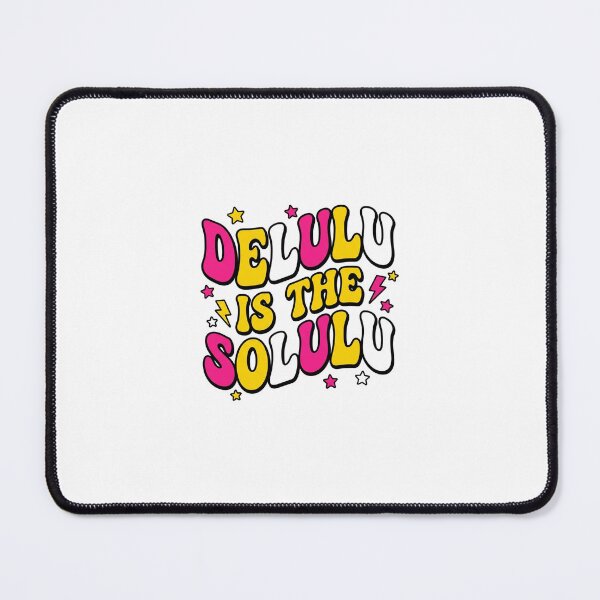 Item preview, Delulu Is The S Retro Quote designed and sold by tushartanvir.