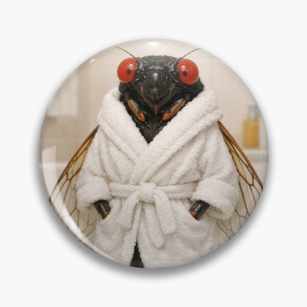 Item preview, Cozy Bathrobe Cicada designed and sold by Sillytoe.