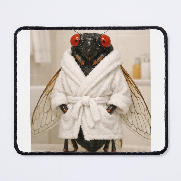 Item preview, Cozy Bathrobe Cicada designed and sold by Sillytoe.