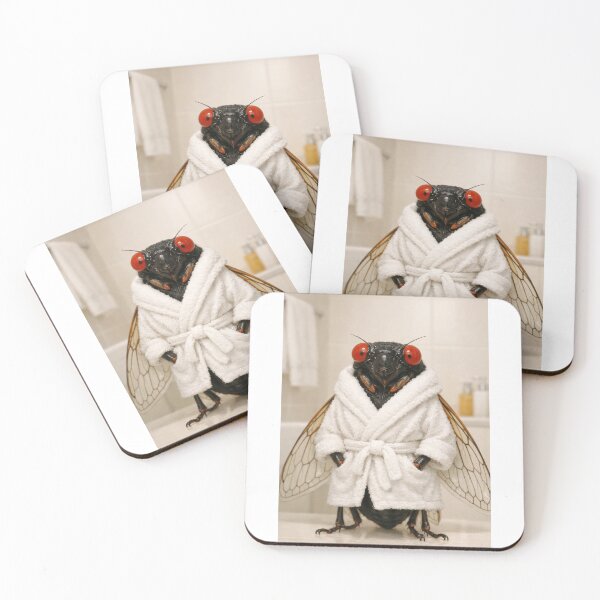 Item preview, Cozy Bathrobe Cicada designed and sold by Sillytoe.