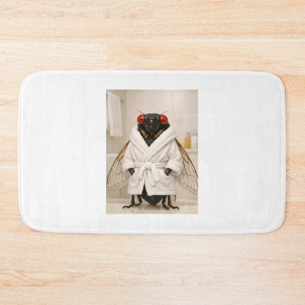Item preview, Cozy Bathrobe Cicada designed and sold by Sillytoe.
