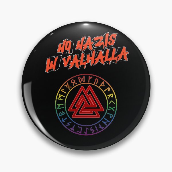 Item preview, No Nazis in Valhalla designed and sold by ThatGreenDwarf.