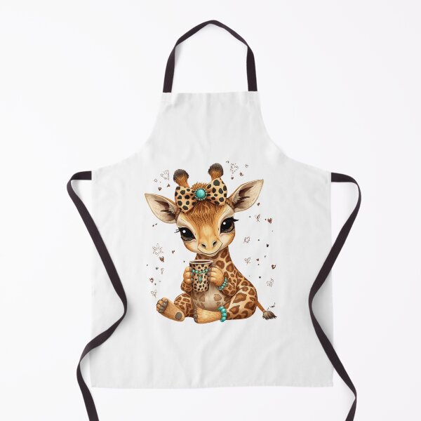 Item preview, Cute Boho Giraffe Cheetah Bow Coffee designed and sold by Oddifys.