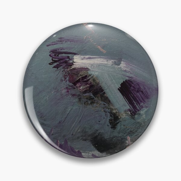 Item preview, Abstract Expressionist Painting – Blue Gray & Violet Modern Art Print designed and sold by donwillisjrart.