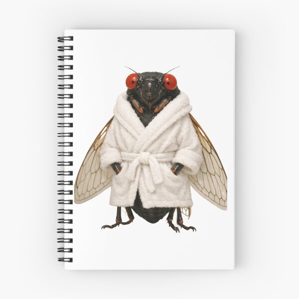 Item preview, Relaxing Bathrobe Cicada designed and sold by Sillytoe.