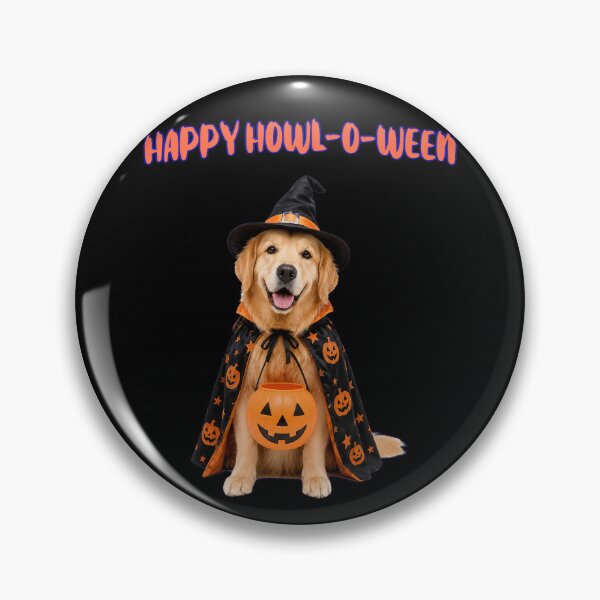 Item preview, Halloween Golden Retriever in Costume designed and sold by Giddy Bear Gifts.