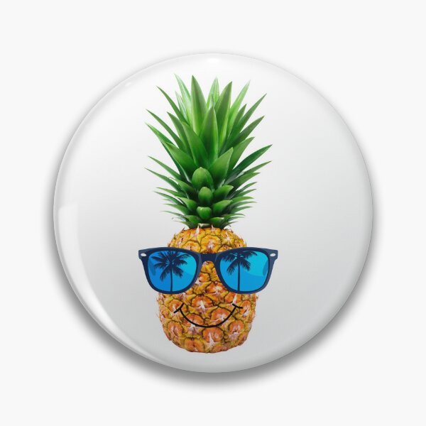 Item preview, Tropical Pineapple Smile designed and sold by InkandWonder8.