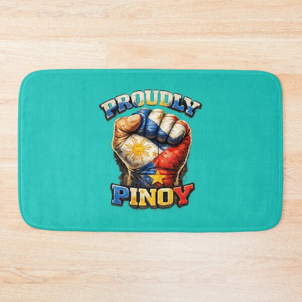 Item preview, Proudly Pinoy – Philippine Flag Fist  designed and sold by FlipFlopTeesCo.