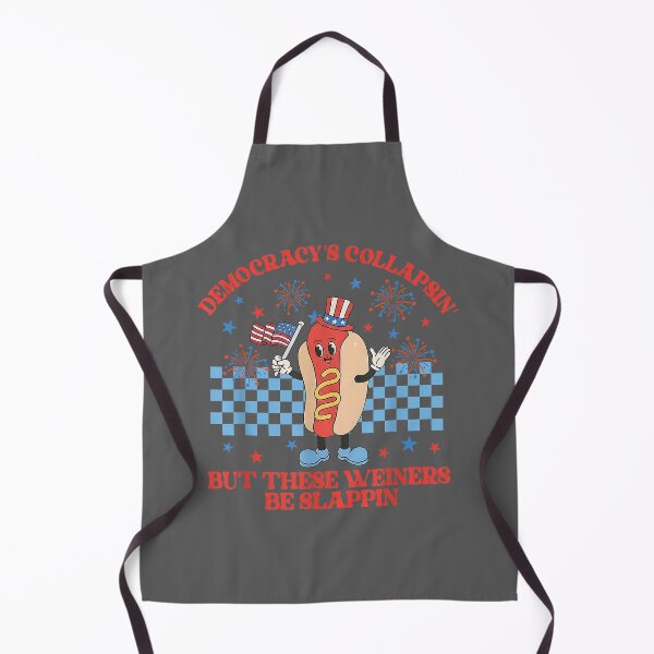Item preview, Democracy's Collapsing Funny Hot Dog 4th July 250 Years designed and sold by KristineLi.