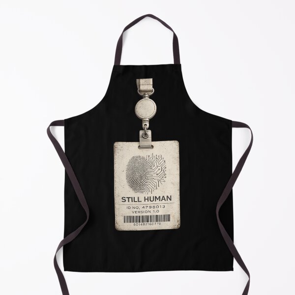 Item preview, Still Human | Anti Algorithm Vintage Graphic Shirt designed and sold by HROC.