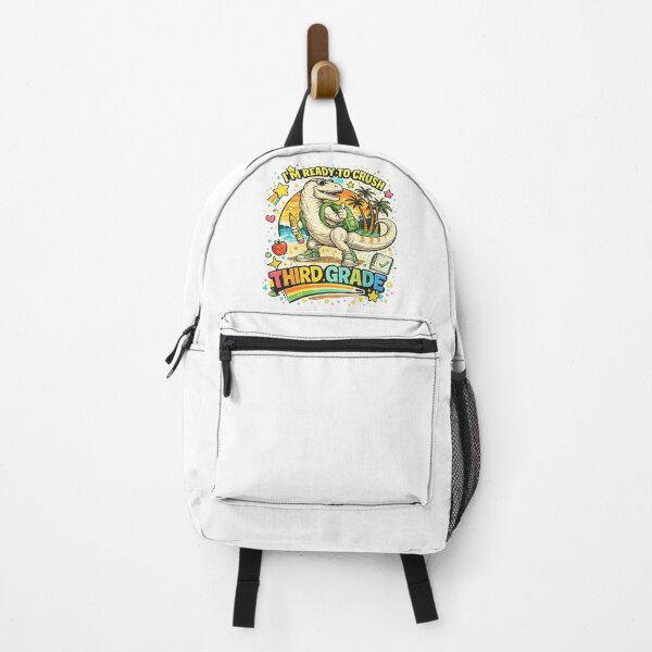 Item preview, Back To School Dinosaur 3rd Grade Rainbow Classroom Gift designed and sold by QuiteOrbit.