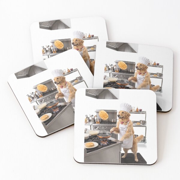 Item preview, Golden Retriever Master Chef designed and sold by PictoVibe.
