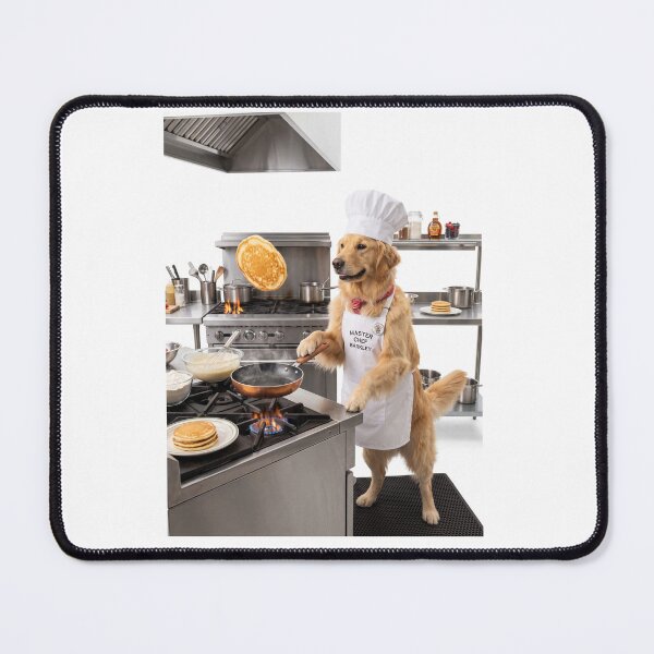 Item preview, Golden Retriever Master Chef designed and sold by PictoVibe.