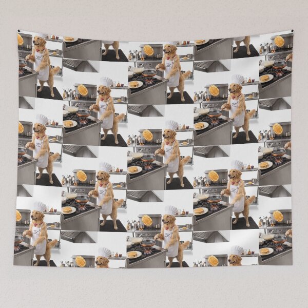 Item preview, Golden Retriever Master Chef designed and sold by PictoVibe.