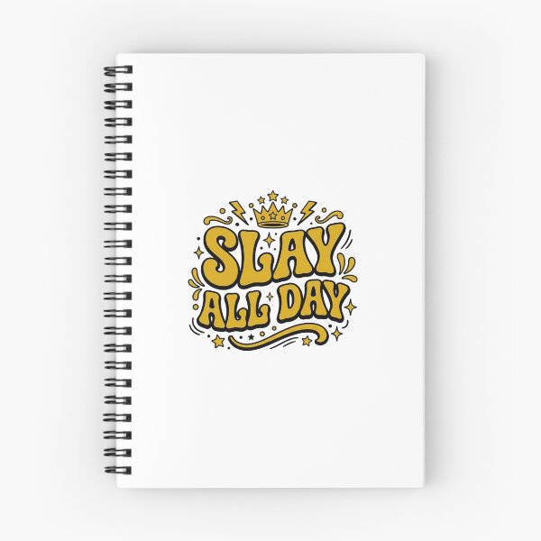 Item preview, Slay All Retro Quote designed and sold by tushartanvir.