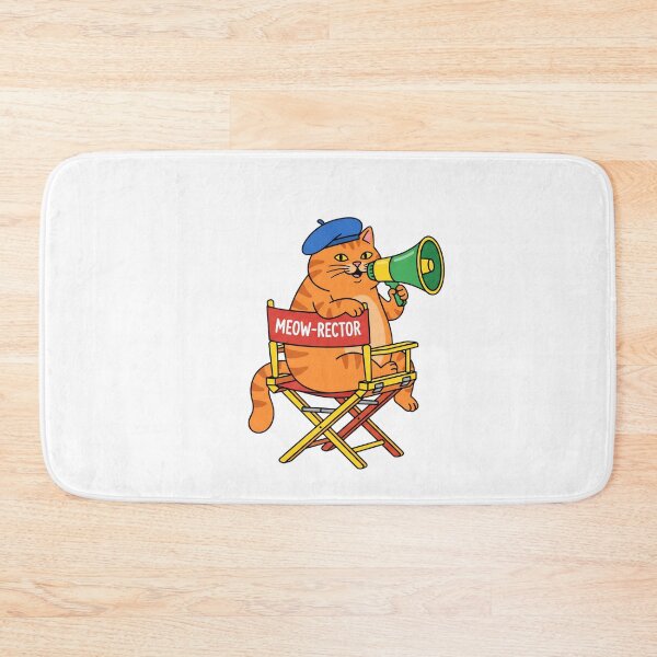 Item preview, Cute Meow-rector Cat Film Director Beret designed and sold by pattman.