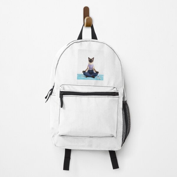 Item preview, Siamese Cat Yoga Instructor Yoga designed and sold by PictoVibe.