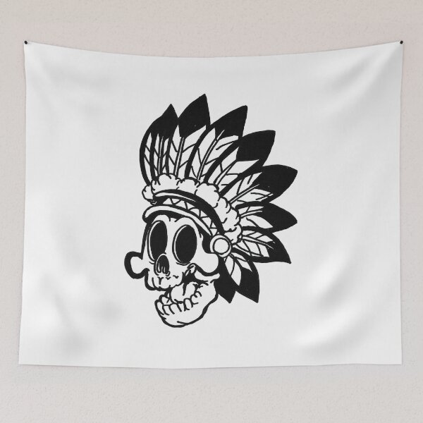 Item preview, skull wearing a transparent furry hat designed and sold by reinkalengitart.