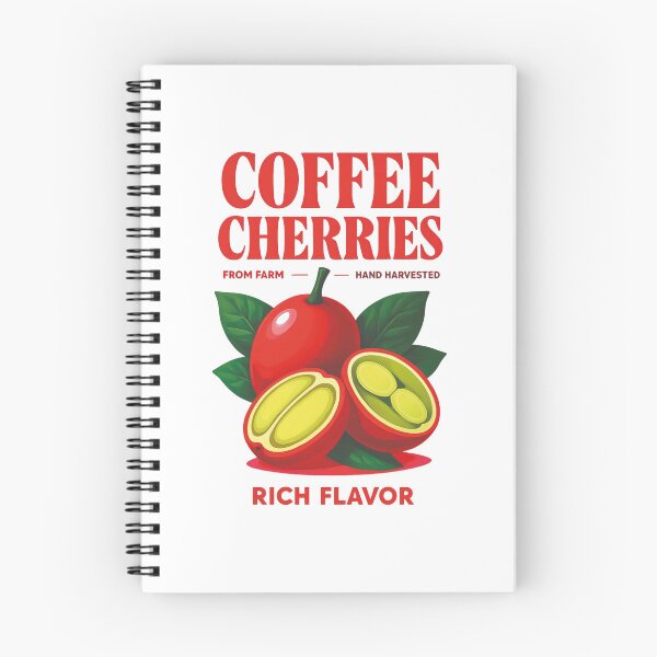 Item preview, Vintage Coffee Cherries Illustration Poster designed and sold by daldadesign.