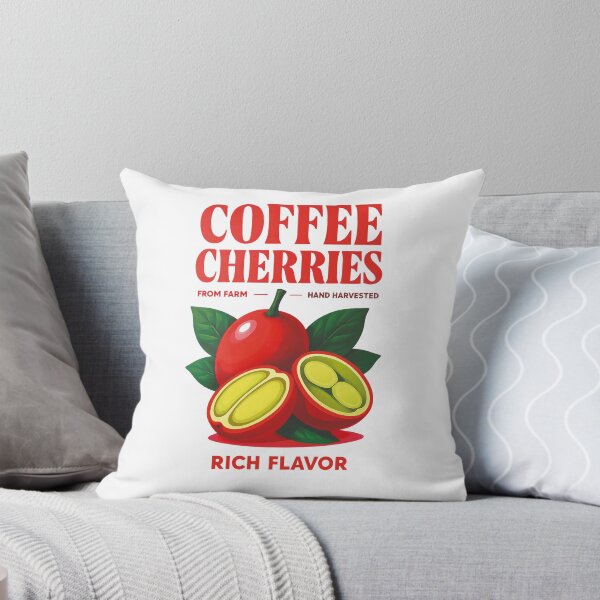Item preview, Vintage Coffee Cherries Illustration Poster designed and sold by daldadesign.