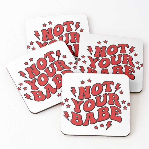Aperçu de l'œuvre Citation rétro « Not Your B » créée et vendue par tushartanvir.