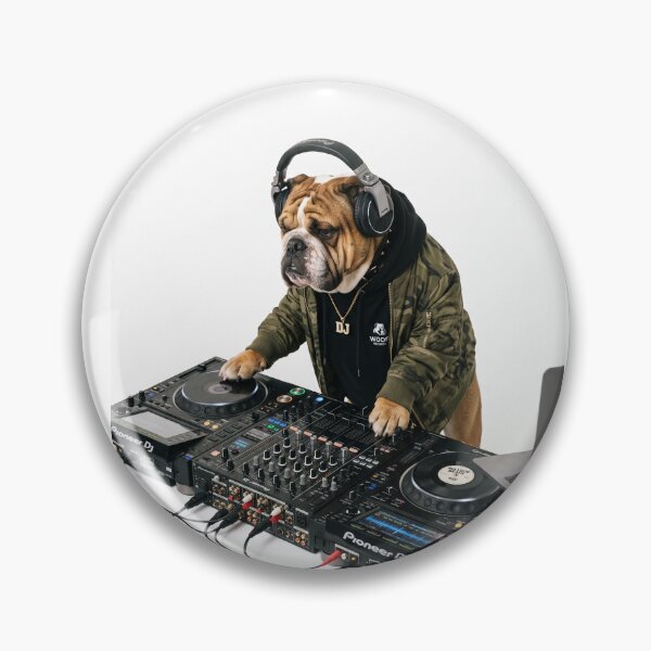 Item preview, Bulldog DJ Beats designed and sold by PictoVibe.