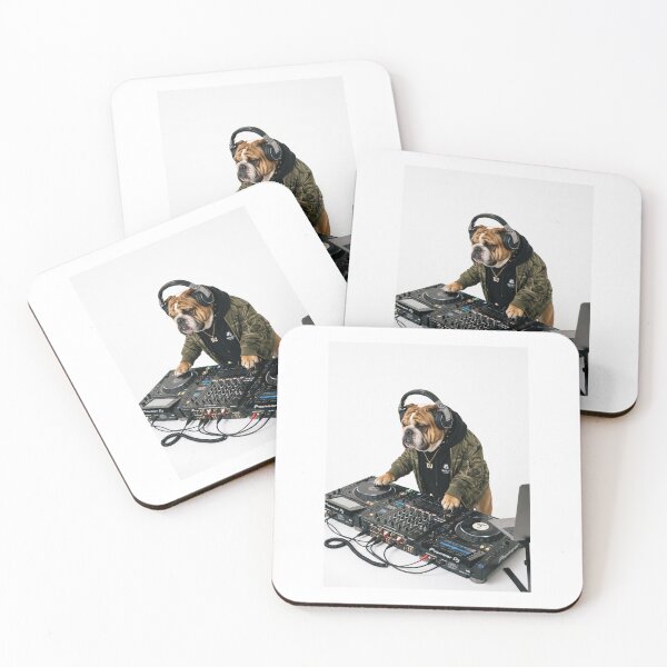 Item preview, Bulldog DJ Beats designed and sold by PictoVibe.
