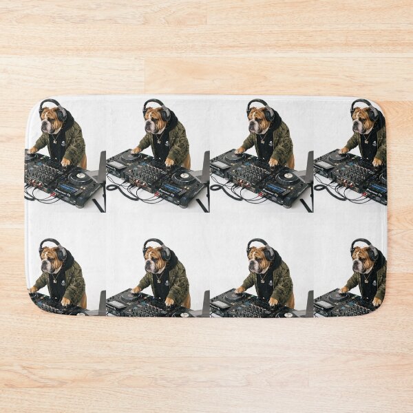 Item preview, Bulldog DJ Beats designed and sold by PictoVibe.