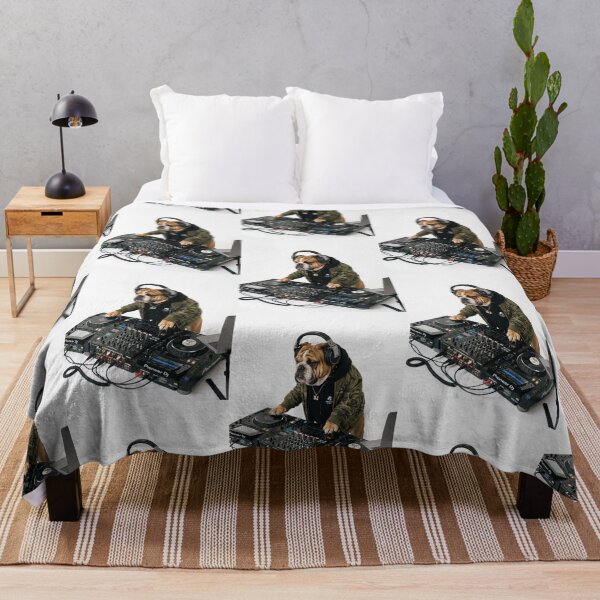 Item preview, Bulldog DJ Beats designed and sold by PictoVibe.