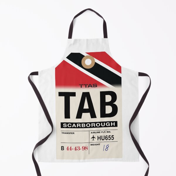 Item preview, Scarborough (TAB) Trinidad and Tobago Airline Luggage Tag designed and sold by travelwitheric.